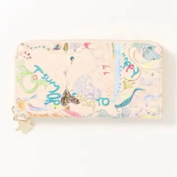 [ 새상품급 ] tsumori chisato 라운드 장지갑 해피 스태프