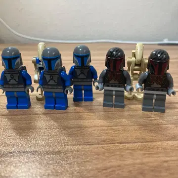 레고 스타 워즈 미니 피규어 7체 세트 클론 장고 페트