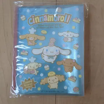 새상품 시나모롤 & 헬로키티 파일 2L 사이즈 씰 앨범