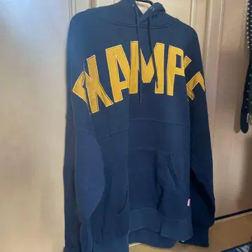 Example XL 네이비 후드티 CHAMPS