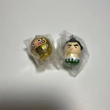 JAPAN 메지루시 액세서리 2 오스모상 금 달마 가챠가챠