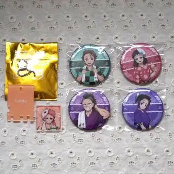 귀멸의 칼날 극락탕 키링 캔뱃지