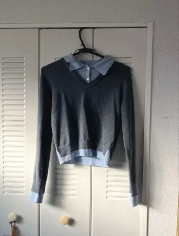 LILY BROWN 레이어드 니트탑