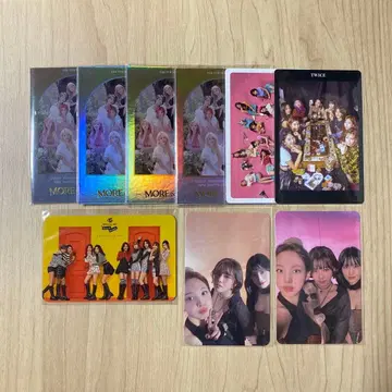 TWICE 유닛 올 트레이딩 카드 묶음 판매