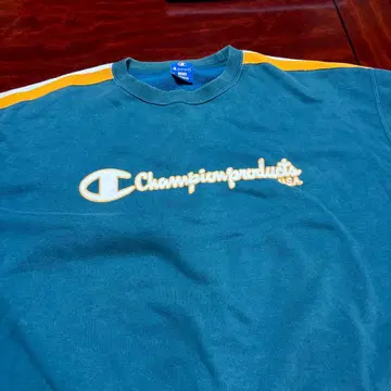 Champion 그린 크루넥 트레이닝복 L