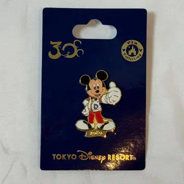 5 도쿄 디즈니 리조트 미키마우스 핀 배지 30주년