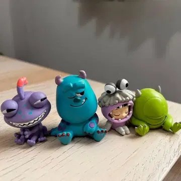 몬스터 주식회사 어깨 쿵 4체 세트 컴프 가챠