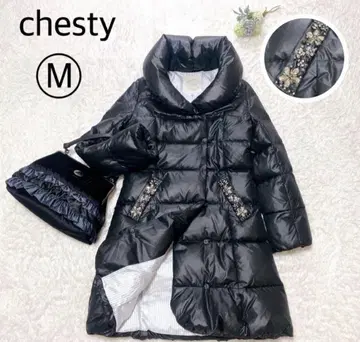 chesty 체스티 다운 코트 M 상당 다운 80%