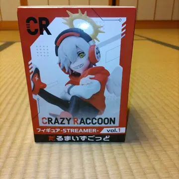 CRAZY RACCOON 피규어 STREAMER vol.1
