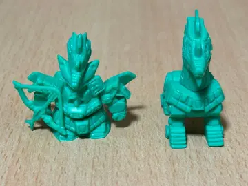 2대장 건담 & 슈퍼 오라시온 (그린) 건담 지우개 당시 물품