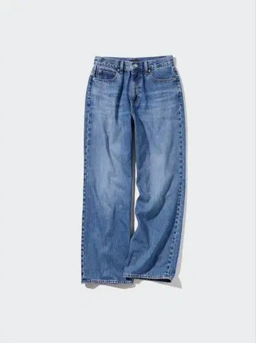 UNIQLO 와이드 스트레이트 청바지 25 새상품