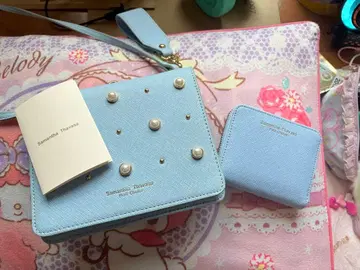 Samantha Thavasa 라이트 블루 숄더백