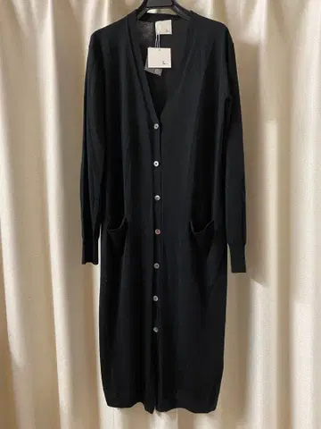 loin 로완 V넥 롱 가디건 이가와 하루카