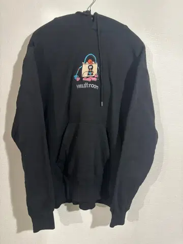 vaultroom LOGO HOODIE BLACK / M