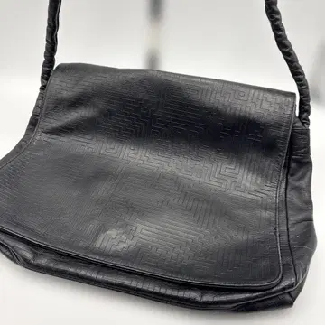 MISSONI 블랙 가죽 숄더백