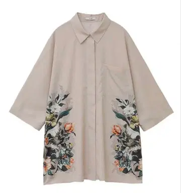 CLANE PANEL FLOWER SHIRT