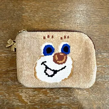 페이러 도업 테디 L자 파우치 중고