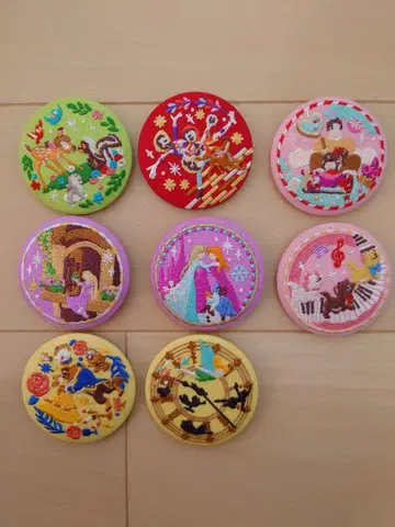 디즈니 자수 캔뱃지