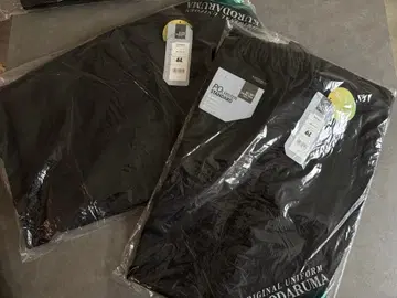 쿠로다루마 6L 사이즈 상하의 2세트