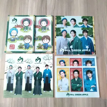 새상품 Mrs. GREEN APPLE 미세스 로손 비주얼 시트 8장