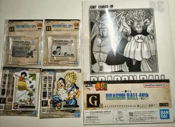 드래곤볼 40주년 제일복권 아크릴 스탠드 외 5개 세트