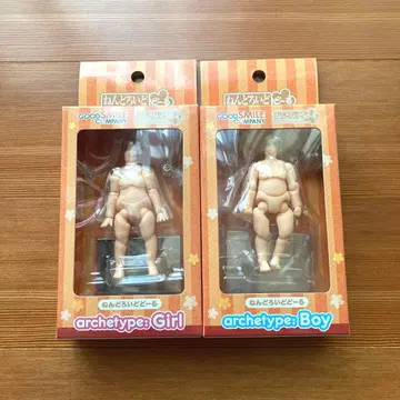 넨도로이드돌 2체 묶음 판매 archetype Boy girl