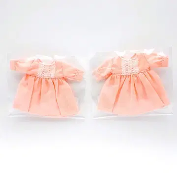 리카짱 캐슬 미키마키 인형 교실 드레스 핑크 2세트 3499