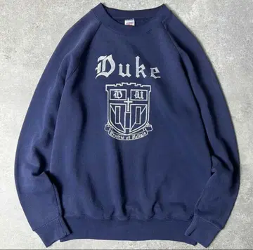 80s USA SOFFE 3단 빈티지 맨투맨 L 퍼플네이비