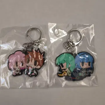 란스 & 시르 / 시즈카 & 마리아 러버 스트랩 2종 세트