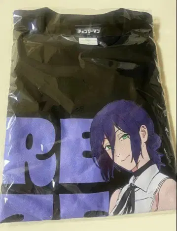 새상품 체인소 맨 극장판 레제편 레제 T셔츠 L사이즈 시부야 회장 한정판