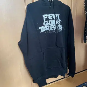 unfame 블랙 후드티 L 사이즈