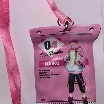 Naiko 다이스 넘버 04 패스 케이스 티켓 케이스