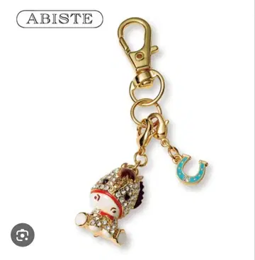 새상품 JAL 한정판 ABISTE 아비스테 십이지신 참 골드 말띠