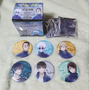 주술회전 점프 페스타 캔 배지 컬렉션 모에데코 ver. 컴플리트