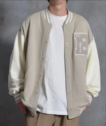 [ JOKER ] 오버 사이즈 바시티 자켓