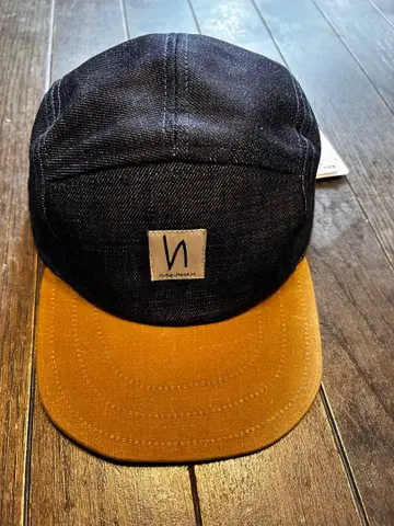 Nudie jeans 누디진 데님 워크캡 네이비