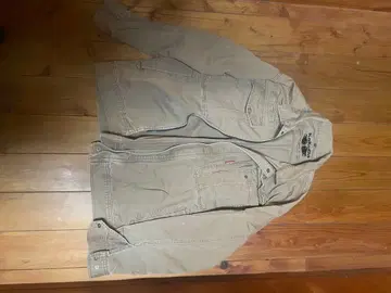 KakuDa 베이지 밀리터리 자켓 LL