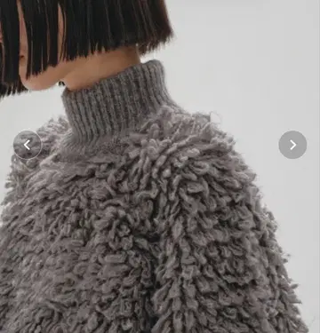 투데이풀 Mix Loop Turtleknit 그레이