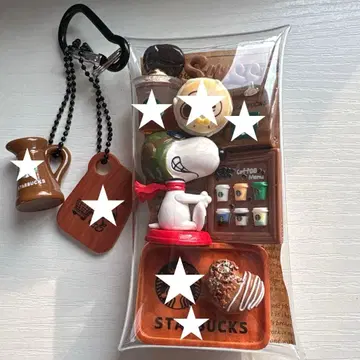 가챠 파우치 PEANUTS 커피