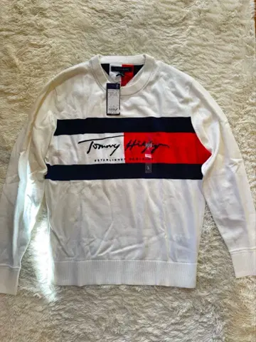 [ 미사용 새상품 ] TOMMY HILFIGER 스웨터