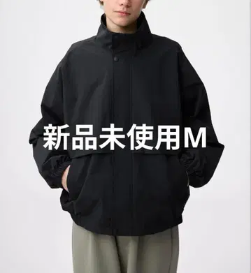 GU 블랙 윈드프루프 세일링 자켓 미사용 새상품