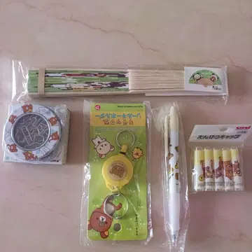 리락쿠마 캐릭터 굿즈 세트