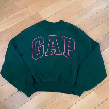 GAP 다크 그린 GAP 프린트 숏 기장 트레이닝복 속기모 XXS