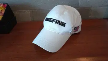 BRIEFING 베이직 캡 화이트/최근 모델