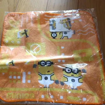 미니언즈 타월 오렌지 25cm