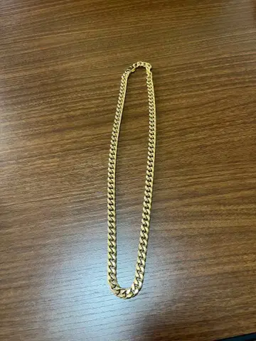 골드 컬러 키헤이 체인 목걸이