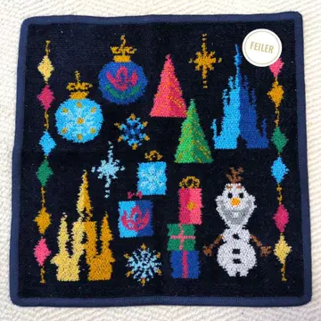 페이러 웜 허그 손수건 새상품