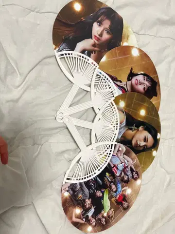 K-POP 아이돌 부채 4장 세트