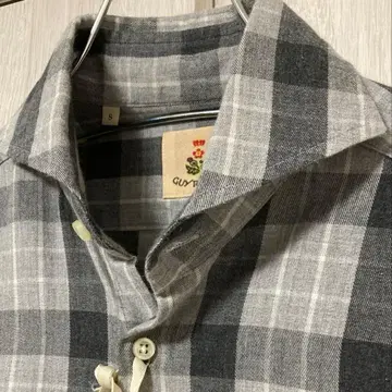 가이 로버 GUY ROVER 체크 셔츠 기모 원단 플란넬 셔츠