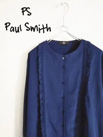 D221838 PS 폴 스미스 노카라 프릴 셔츠